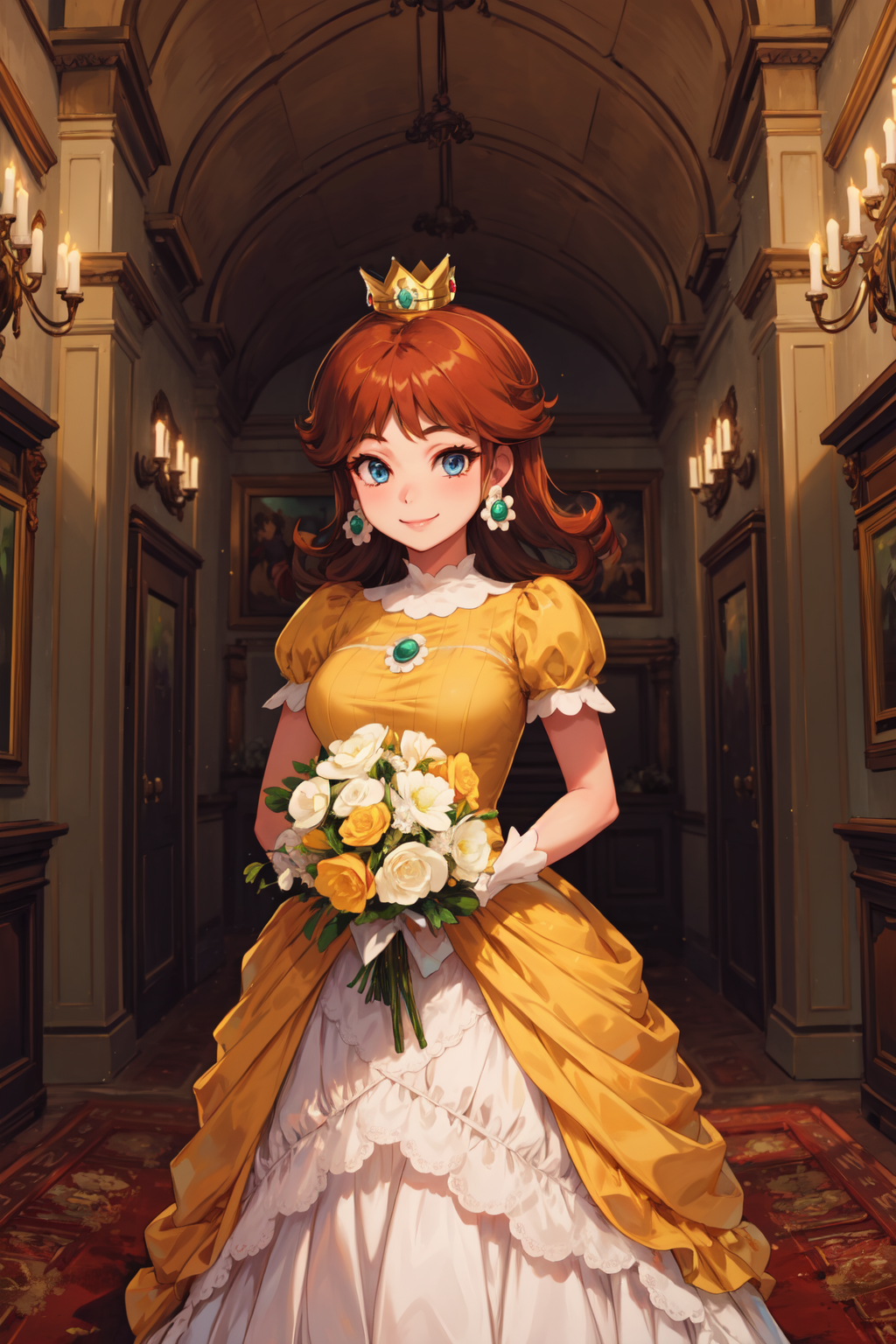Princess daisy wedding dress hotsell